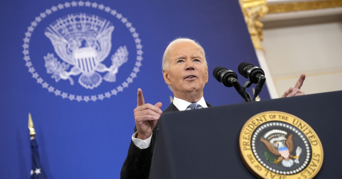 In foreign policy speech, Biden highlights a term of US leadership